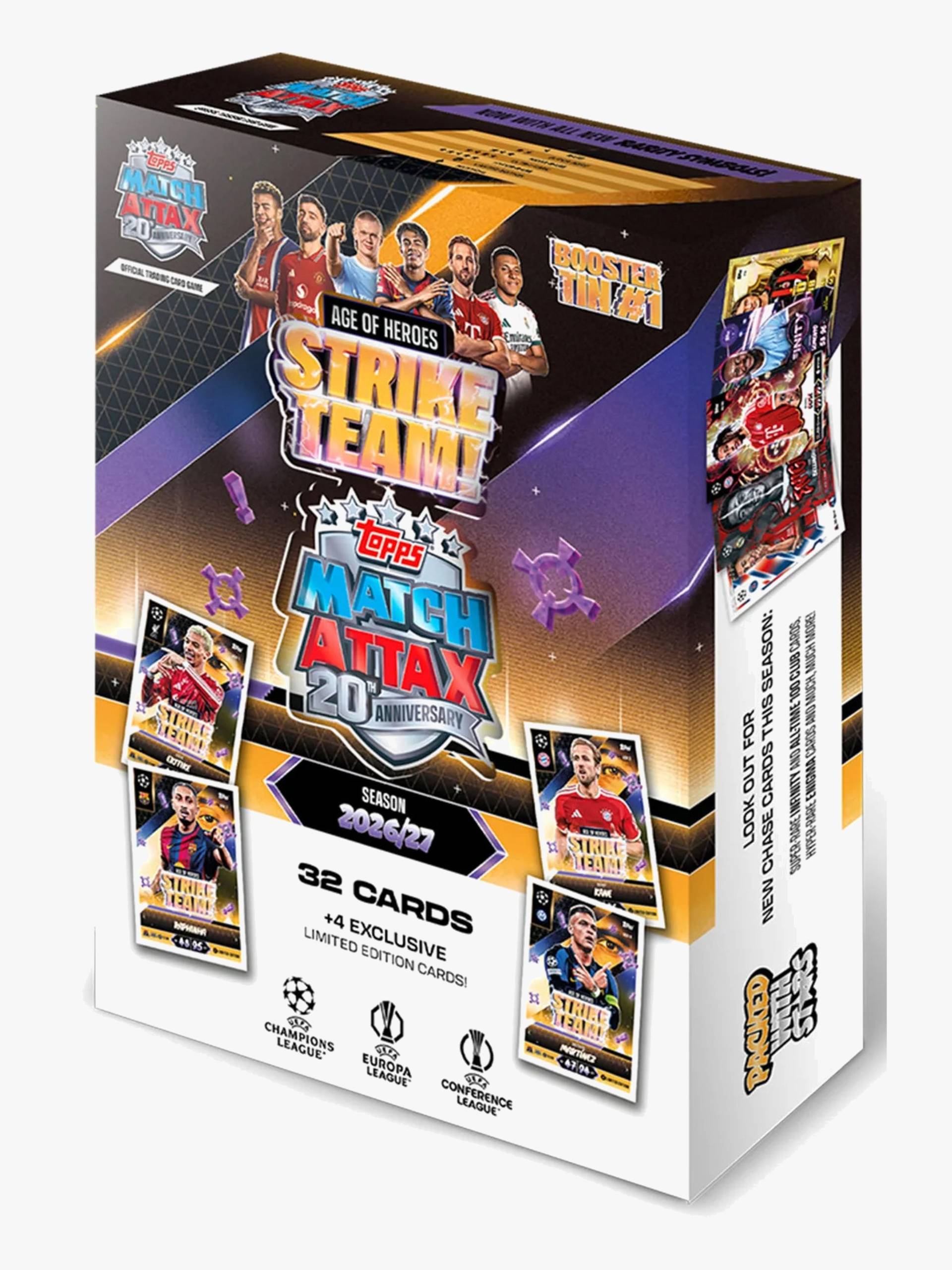 Topps Match Attax Champions League Sammelkarten Booster Tin Gemischt Topps Match Attax Champions League Sammelkarten Booster Tin Gemischt von Topps