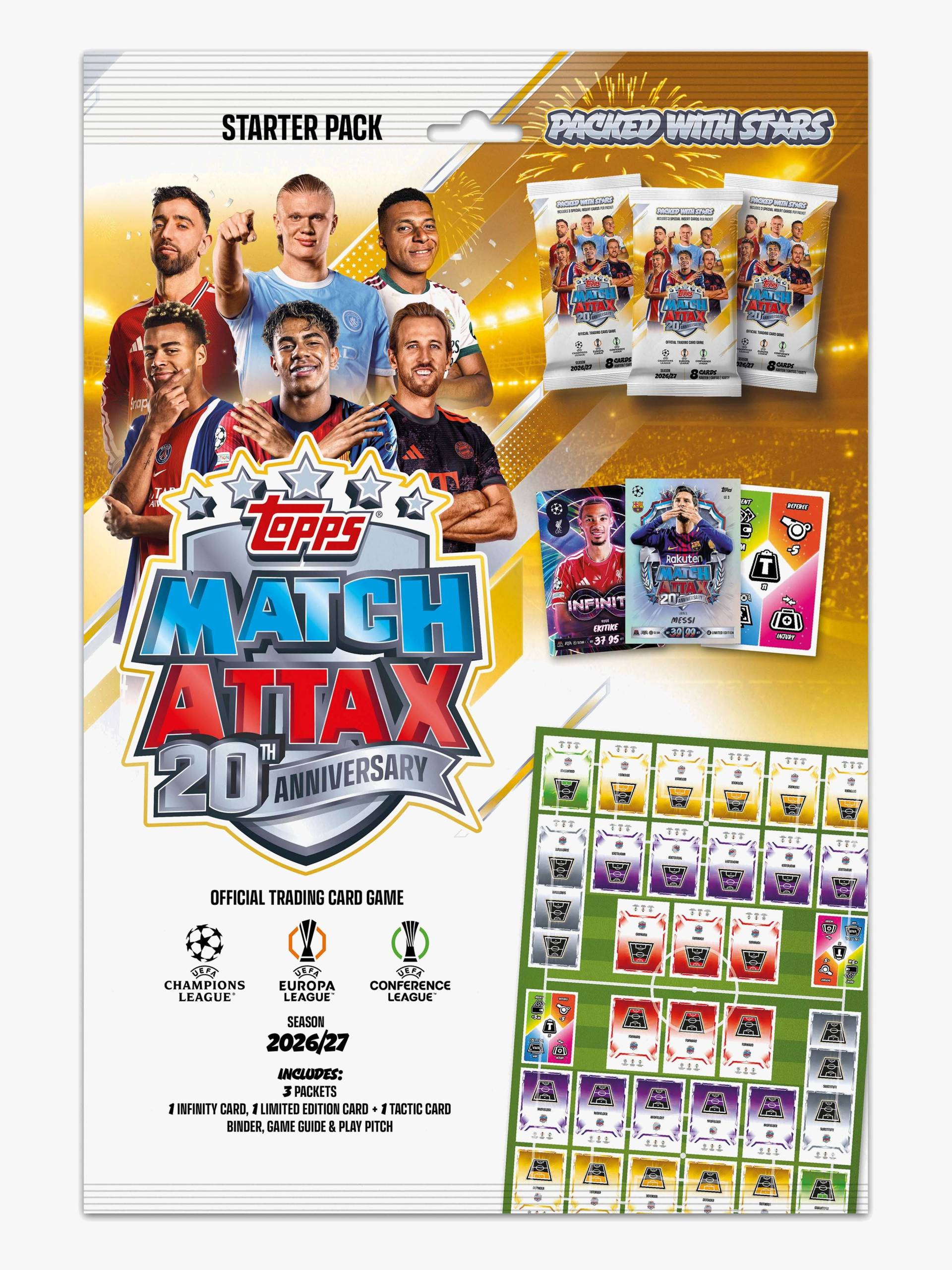 Topps Match Attax Champions League Sammelkarten Starter-Pack Topps Match Attax Champions League Sammelkarten Starter-Pack von Topps
