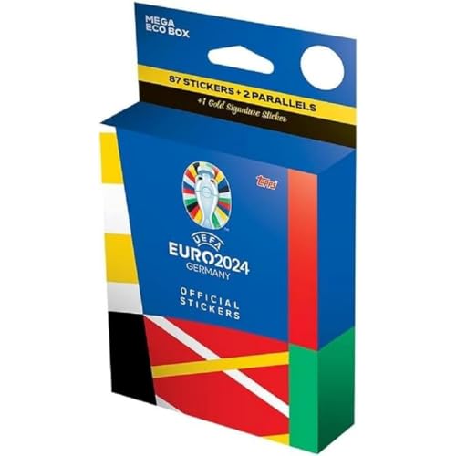 Mega Eco Box Euro 2024 Karten von TOPPS