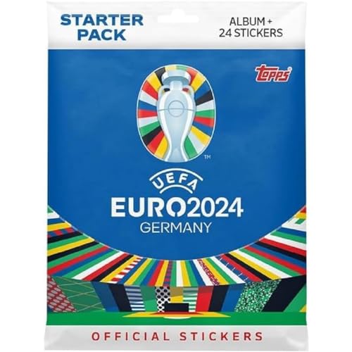 TOPPS Starter Pack Euro 2024 Aufkleber von TOPPS