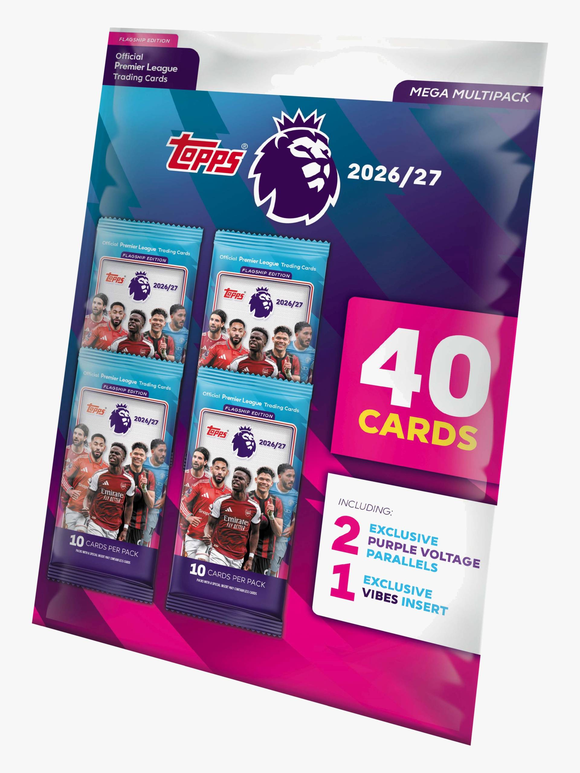 Topps Premier League Sammelkarten Mega-Pack Topps Premier League Sammelkarten Mega-Pack von Topps