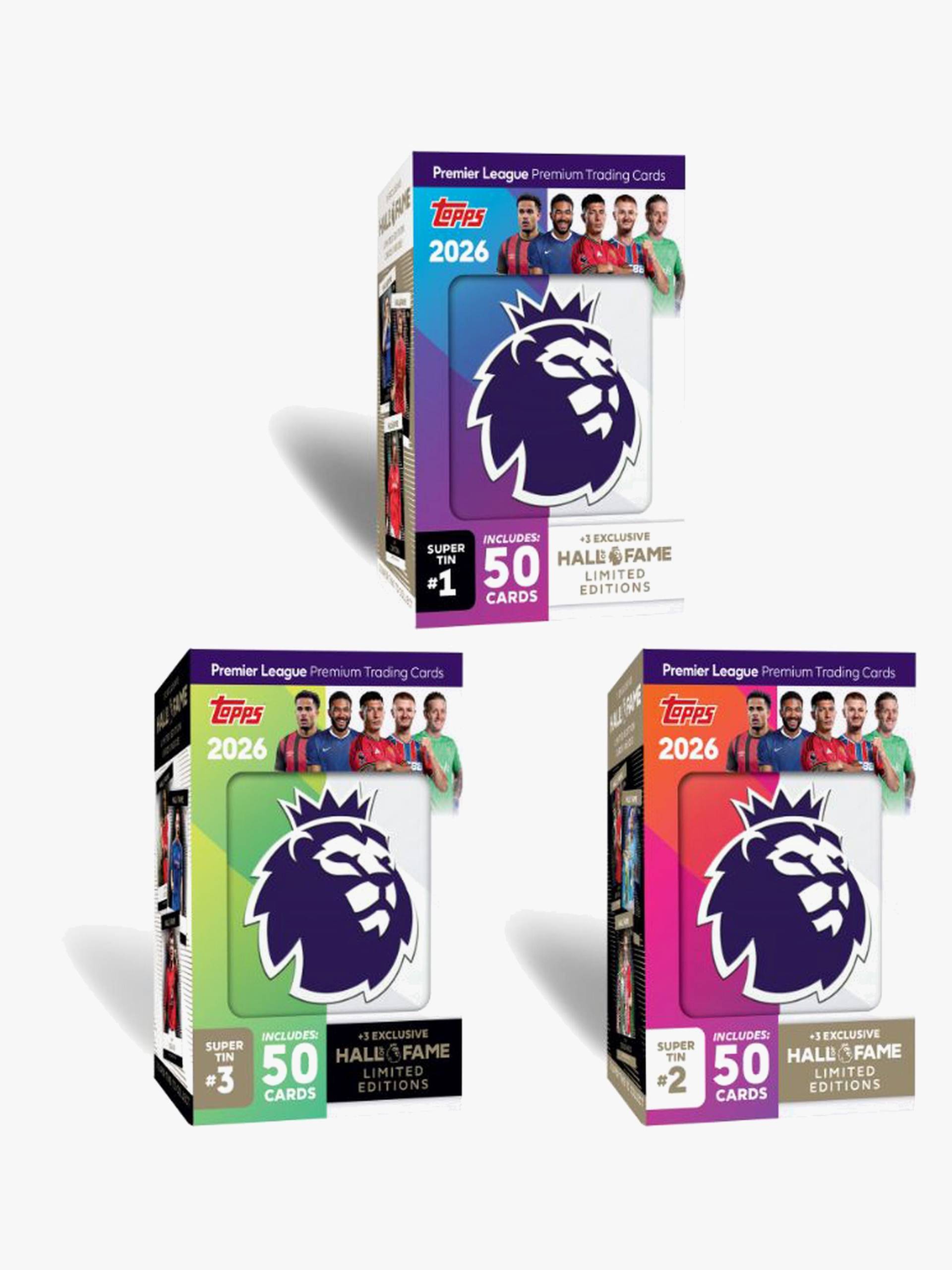 Topps Premier League Sammelkarten Starterset Super Tin 53 Teile Topps Premier League Sammelkarten Starterset Super Tin 53 Teile von Topps