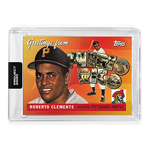 Topps Project 2020 Card 341-1955 Roberto Clemente von Don C Topps Project 2020 Card 341-1955 Roberto Clemente von Don C von Topps