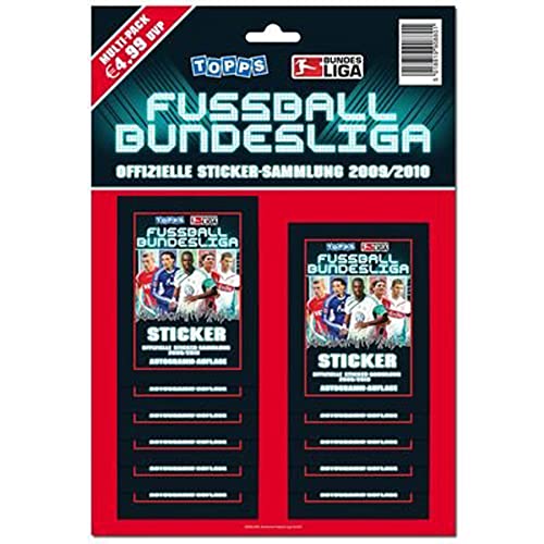 Topps - Fußball Bundesliga Saison 2009/2010 Multi-Pack (11 Sticker Packs) von Topps