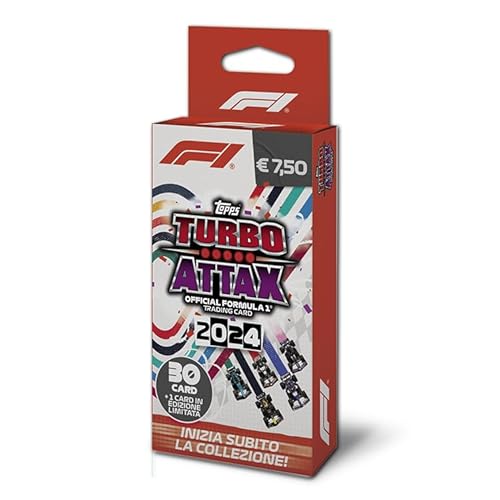 Topps Turbo Attax Formel 1 2024 - Eco Pack - Enthält 30 Turbo Attax Karten plus eine Limited Edition-Karte. von Topps