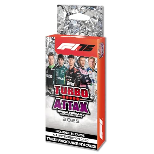 Topps Turbo Attax Formel 1 2025 – Vorteilsbox – enthält 31 Turbo Attax Karten, darunter eine limitierte Auflage. Topps Turbo Attax Formel 1 2025 – Vorteilsbox – enthält 31 Turbo Attax Karten, darunter eine limitierte Auflage. von Topps
