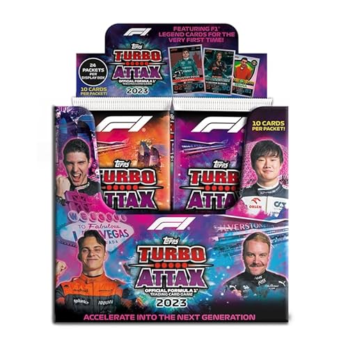 Topps Turbo Attax Formula 1 2023, Trading Cards - Display Box (Display Box) von Topps