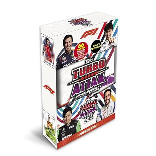 Topps Turbo Attax Formula 1 2024 - Mega Tin - Fast Track - enthält 66 Karten, darunter 6 LE's und 4 Exklusive 'Fast Track' Karten! Topps Turbo Attax Formula 1 2024 - Mega Tin - Fast Track - enthält 66 Karten, darunter 6 LE's und 4 Exklusive 'Fast Track' Karten! von Topps