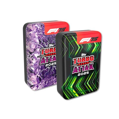 Topps Turbo Attax Formula 1 2025 - Mega-Dosen-Bundle – Exklusiv online! Enthält die Mega-Dosen Lightning Lids und Shakedown im Bundle. Topps Turbo Attax Formula 1 2025 - Mega-Dosen-Bundle – Exklusiv online! Enthält die Mega-Dosen Lightning Lids und Shakedown im Bundle. von Topps