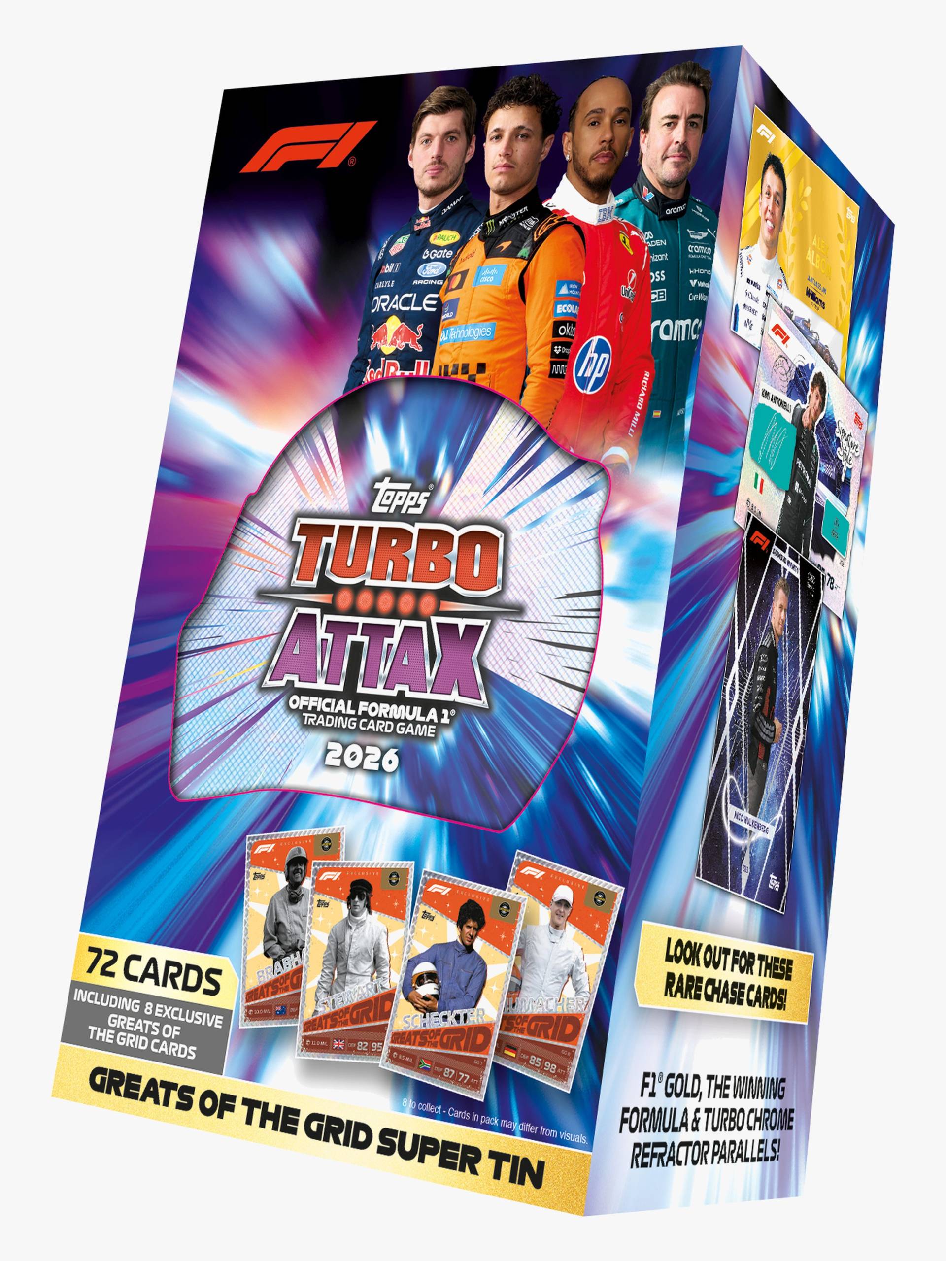 Topps Turbo Attax Formula 1 Sammelkarte Super Tin Topps Turbo Attax Formula 1 Sammelkarte Super Tin von Topps