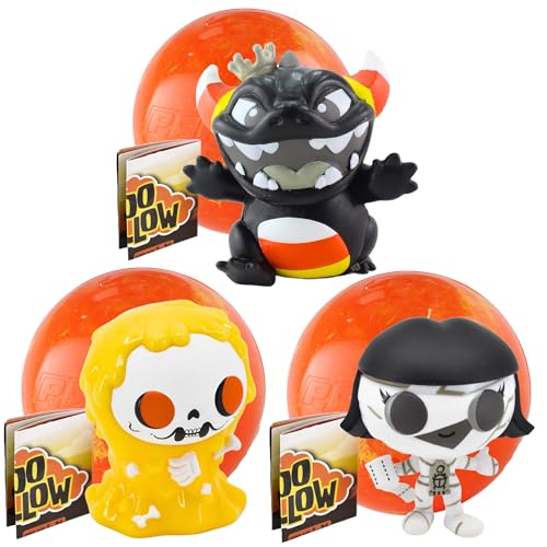 Toptoys2u Bargain Bundles Paka Paka Boo Hollow – Serie 3Funko Blindkapsel identifizierte 6 cm Figuren – (Chase Blorp, Tanis & Bonus Dragon) von Toptoys2u Bargain Bundles