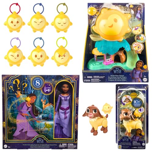 Toptoys2u Bargain Bundles Wish Spielfigur Puppe Spielsets & Star Reveal Figur Kapseln Bundle - 9-teiliges Megabundle von Toptoys2u Bargain Bundles