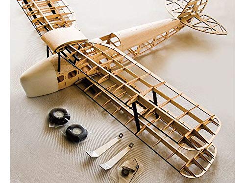 Torcster 210988 Tiger Moth 1400mm Holzbaukasten Modellflugzeug für RC Bausatz DIY, gelaserte Balsa Sperrholz Holz Bauteile Holzmodell Flugzeug von Torcster