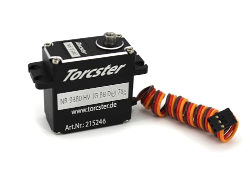 Torcster 215246 Servo NR-9380 Brushless HV TG BB Digital 78g Servomotor Modellbau von Torcster