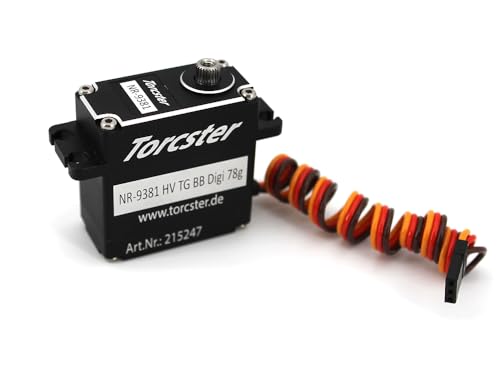 Torcster 215247 Servo NR-9381 Brushless HV TG BB Digital 78g Servomotor Modellbau von Torcster