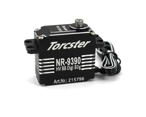 Torcster 215796 Servo NR-9390 Brushless HV BB Digital 80g Servomotor Modellbau von Torcster