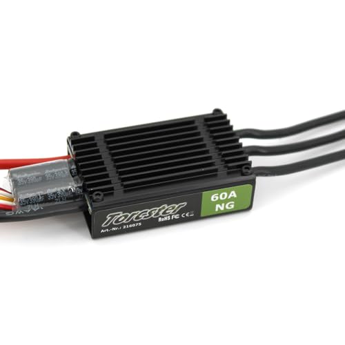 Torcster 216075 Speedcontroller NG BEC 60A ESC Brushless Speed Controller Regler für RC Flugzeug von Torcster