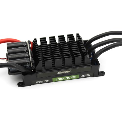 Torcster 216079 Speedcontroller NG Opto 130A HV ESC Brushless Speed Controller Regler für RC Flugzeug von Torcster