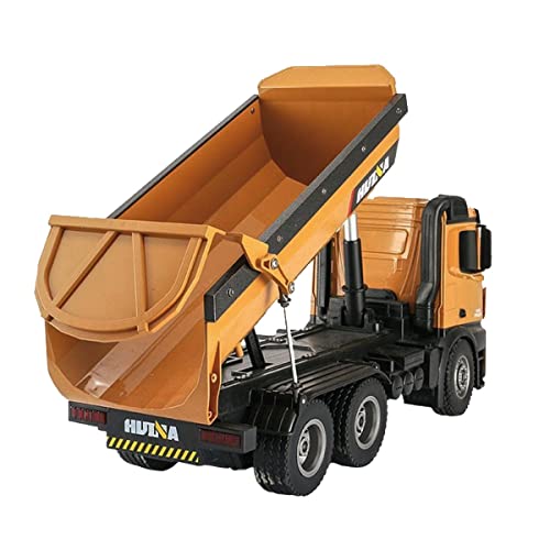 Torcster Huina 1582 Metall-LKW Kipper 1:14 RTR 10 Funktionen Die Cast Profi mit Sound und Licht von Torcster