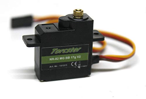 Torcster Mini Servo NR 82 MG BB 17g V2 Metall Kugellager von Torcster