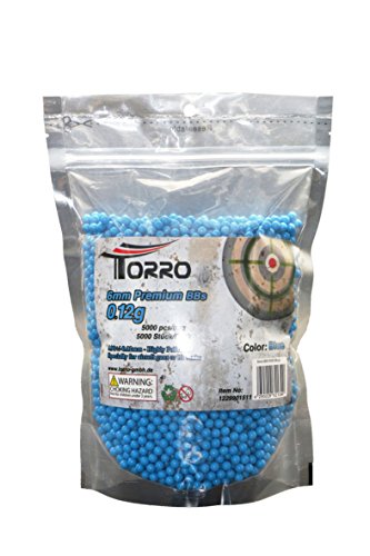 Torro 5000 Schuss 6mm Munition BB's Softair; Panzer Farbe Blau von Torro