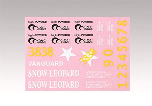 Torro Panzer Panther M26 Snow Leopard - Ersatzteil - Aufkleber-Set/Decals von Torro