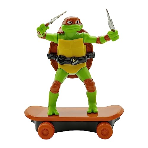 Teenage Mutant Ninja Turtles | Raphael Mutant Mayhem Skate Spielzeug | TMNT Actionfiguren Sewer Shredders, Geschenkspielzeug, Alter 3+ von TEENAGE MUTANT NINJA