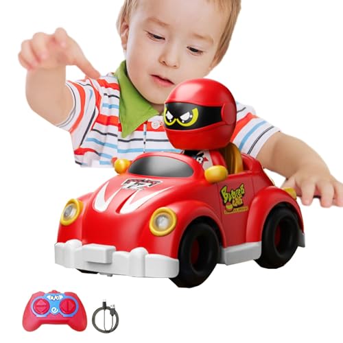 Ferngesteuerte Autoscooter, Kinderautoscooter mit Fernbedienung - Mini auswerfendes Rennfahrzeug-Spielzeug,Ferngesteuerte Autoscooter, RC-Battle-Cars-Spielzeugspiel für Jungen und Mädchen ab 3 Jahren von Toseky