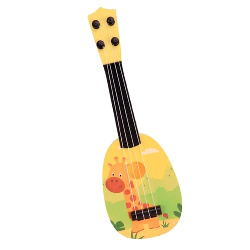 Ukulele für Kinder,Kinder-Ukulele | Lernspaßiges Gitarrenspielzeug - Musikinstrumente-Spielzeug, Cartoon-Kinder-Ukulele-Gitarrenspielzeug für Vorschulkinder von Toseky
