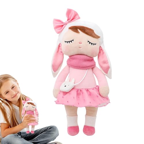 Weiche Puppe, Stoffpuppe | Buddy Doll Toy Wear Tieranzug | Weiche, Bequeme, handwerkliche Stoffpuppe für Bettwäsche, Wohnzimmer, Kinder-Jungen-Mädchen-Raumdekoration von Toseky