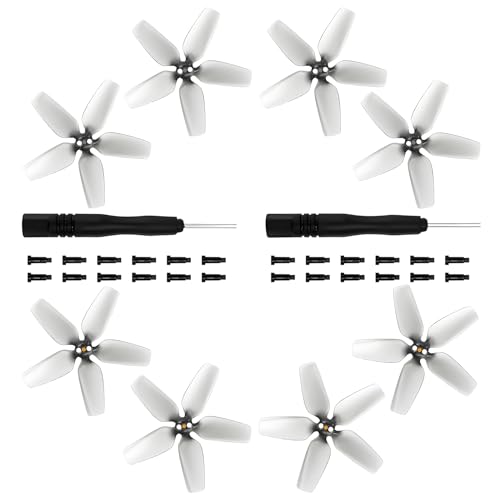 Tosiicop 8Pcs Avata Propeller Ersatz Prop Blätter Geräuscharm 2925s Flügel für DJI Avata Drohne Zubehör Exklusive Schrauben & Schraubendreher von Tosiicop