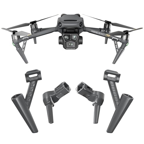 Tosiicop Mavic 3 Pro Landing Gear - Mavic 3 Pro Cine Faltbarer erweiterter Landebeinstützständer für DJI Mavic 3 Pro/Mavic 3 Pro Cine Drohnenzubehör von Tosiicop