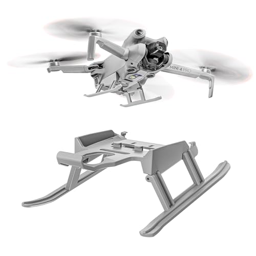 Tosiicop Mini 4 Pro Landefüße Erweiterte Fahrwerk Landegestell Schnellverschluss-Verlängerungsbein Landing Gear für DJI Mini 4 Pro Drohnen Zubehör von Tosiicop