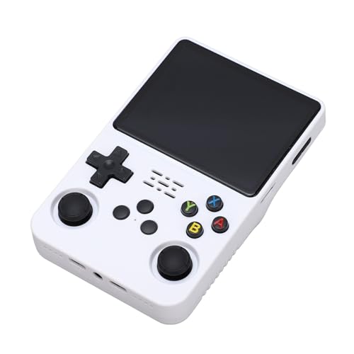 Handheld Spielekonsole, Retro Spielekonsolen mit 3,5 Zoll IPS HD Bildschirm, 1GB DDR3L RAM, 3000mAh Akku, OTG Unterstützung, Dual 3D Joystick, Tragbare Videospielkonsole für von Tosuny