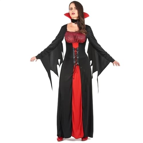 TotalCadeau Vampir-Kostüm für Frauen verschleiern Dracula One Size von TotalCadeau