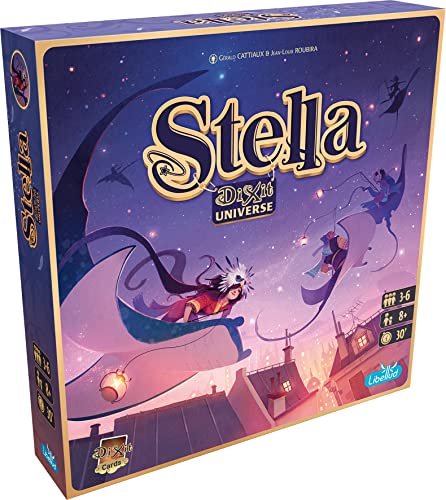 Asmodee Libellud | Stella: Dixit Universe | Gesellschaftsspiel | Ab 8 Jahren | 3-6 Spieler | 30 Minuten von Asmodee