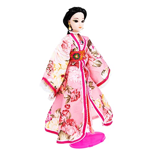 Totority Geburtstagskuchen Strumpffüller Geisha-Figuren Asiatische Geisha-Puppe Chinesische Orientalische Puppe Japanische Geisha-Kimono-Puppe -Puppe Stoff Kind Einstellen Weihnachten von Totority