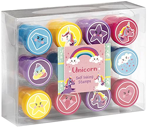 Totum TM Essentials Stempelset - Selbstfärbende Stempel in verschiedenen Einhorn-Motiven, Geschenk für Kinder 071650 Totum TM Essentials Stempelset - Selbstfärbende Stempel in verschiedenen Einhorn-Motiven, Geschenk für Kinder 071650 von Totum