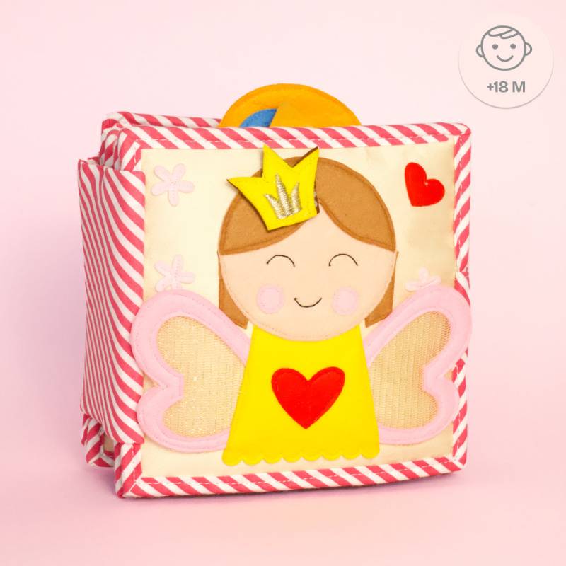 Kleine Prinzessin – 6 Seiten Mini Quiet Book von Touch of India