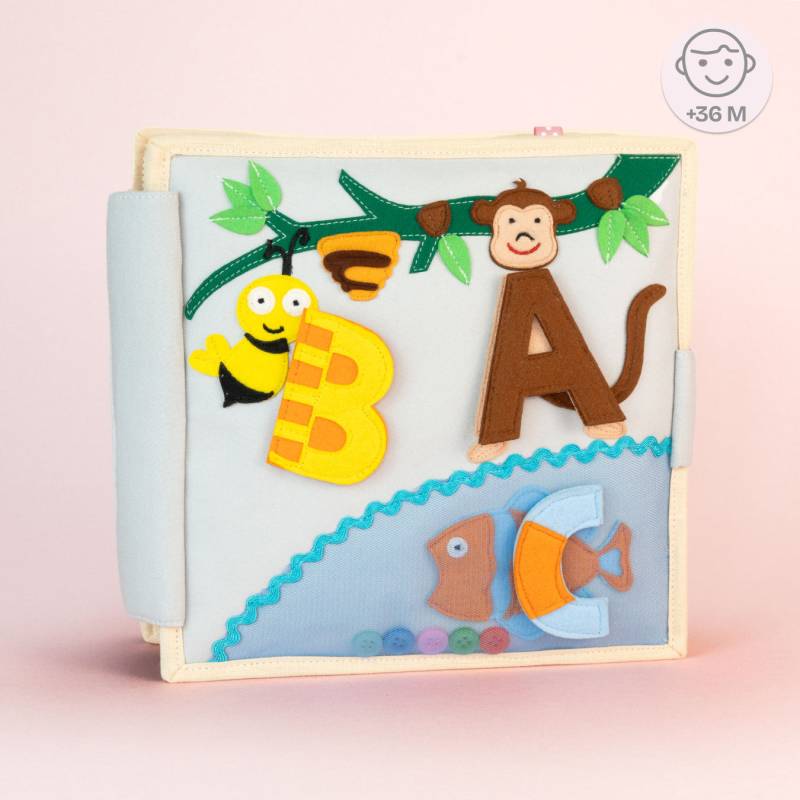 Mein erstes ABC- 8 Seiten Quiet Book von Touch of India