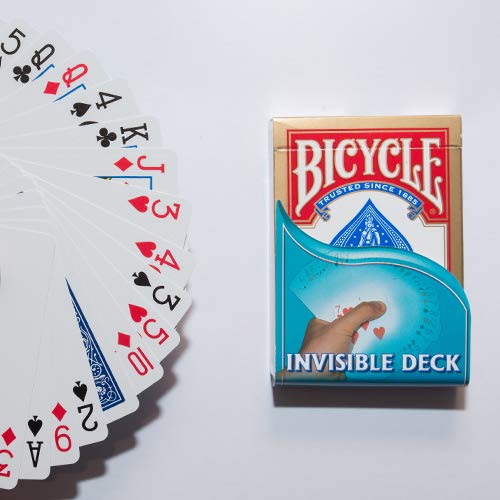 Invisible Deck Bicycle - red by U.S. Playing Card Company von Tour de magie