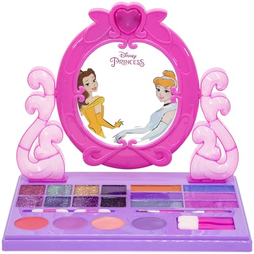 Disney Princess Kinderschminke Set mit eingebautem Licht und Musik | Mädchen Schminkkoffer | Geburtstagsgeschenk für Kinder ab 3 Jahren von Townley Girl von Townley Girl