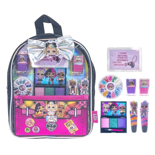 L.O.L Surprise! Kinderschminke Set | Mädchen Make-up Set mit Lipgloss, Nagellack und mehr | Geburtstagsgeschenk für Kinder ab 3 Jahren von Townley Girl von Townley Girl