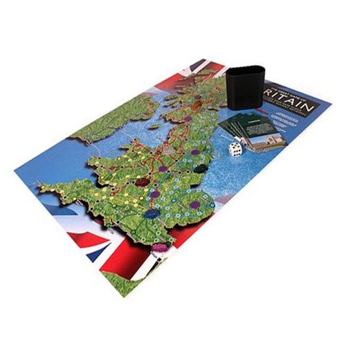 IDEAL , The Great Game of Britain: The classic race game along Britain's historic railway networks , Classic Board Games , For 2-6 Players , Ages 7+ von John Adams