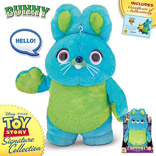 Toy Story Thinkway Toys 64442 Bunny Deluxe Sprechender Karneval Plüsch Signature Collection, Multi von Toy Story