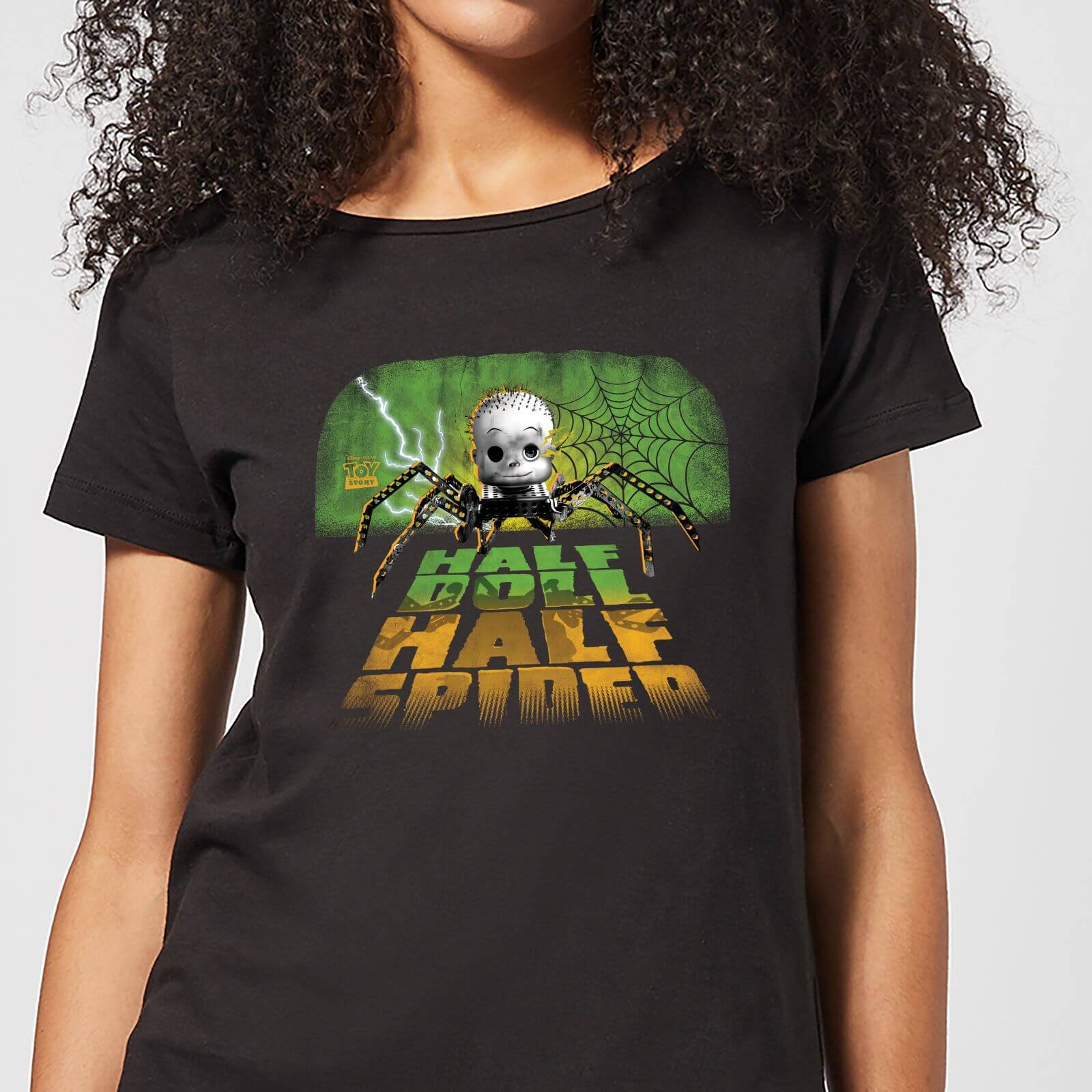 Toy Story Half Doll Half Spider Damen T-Shirt - Schwarz - M von Original Hero