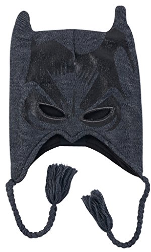 Batman The Dark Knight I Am Batman Kids Size Peruvian Beanie Hut von Toy Zany