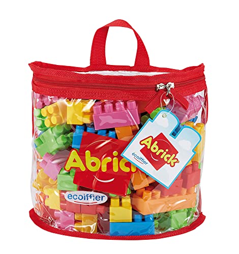 ToyCentre Ecoiffier Abrick 846 Set of 100 Building Blocks in a Semi-Circular Bag von ToyCentre