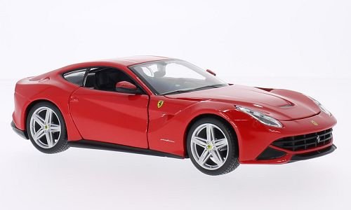 Ferrari F12 Berlinetta, rot, Modellauto, Fertigmodell, Bburago 1:24 von ToyCentre