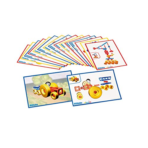 Plasticant Mobilo Bauanleitungen, 16 Stück - Kreatives Konstruktionsspielzeug made in Germany - bauen, spielen, lernen für Kinder 3 - 8 Jahre von ToyCentre